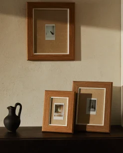 ZARA Home Contrast Wooden Frame