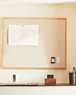 ZARA Home Cork Board With Linen
