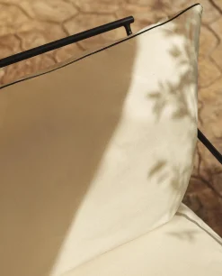 ZARA Home Cotton Back Cushion With Piping