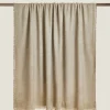 ZARA Home Cotton Blanket With Fringing