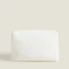 ZARA Home Cotton Chiffon Clover Cosmetic Bag