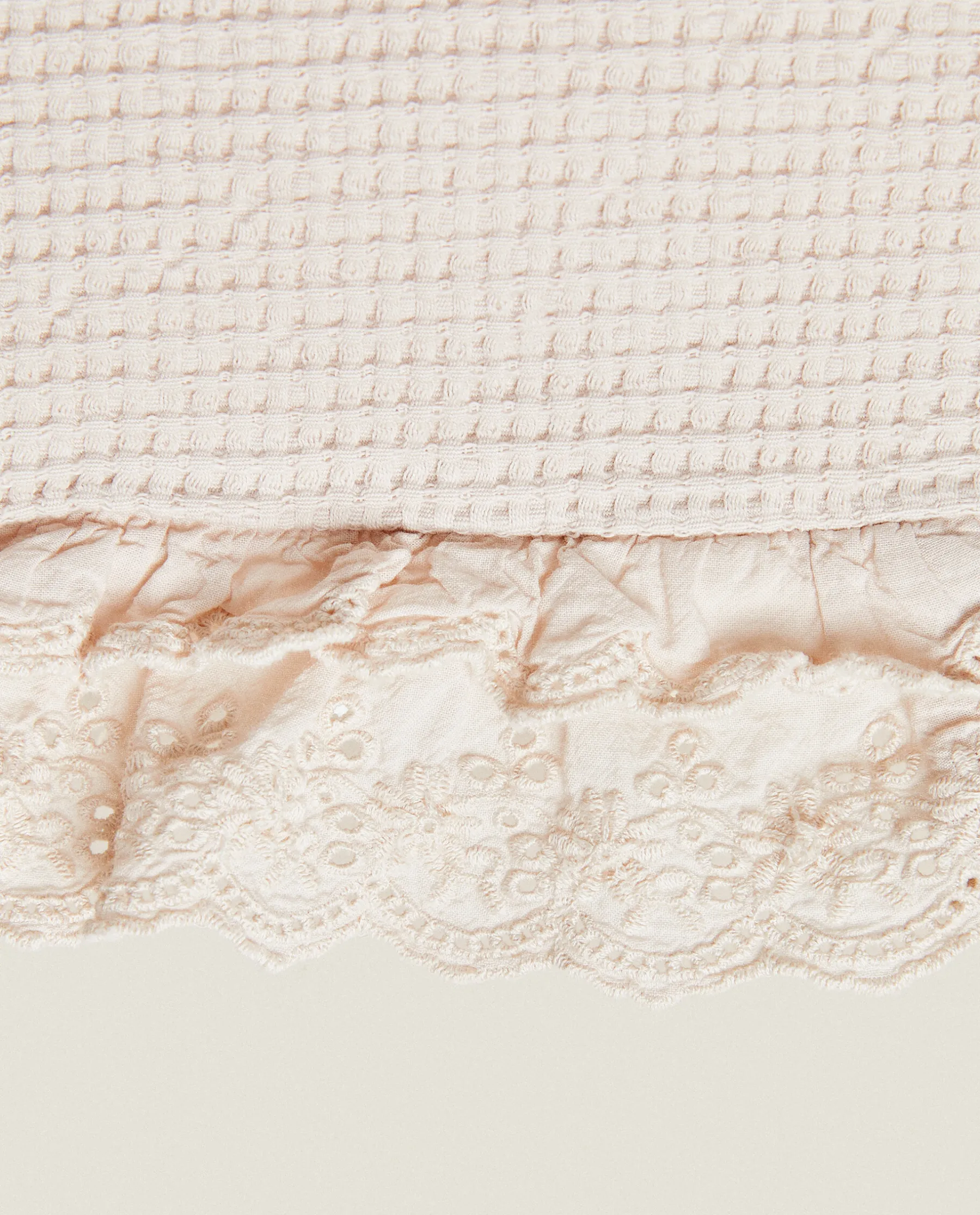 ZARA Home Cotton Jacquard Throw Pillow Cover