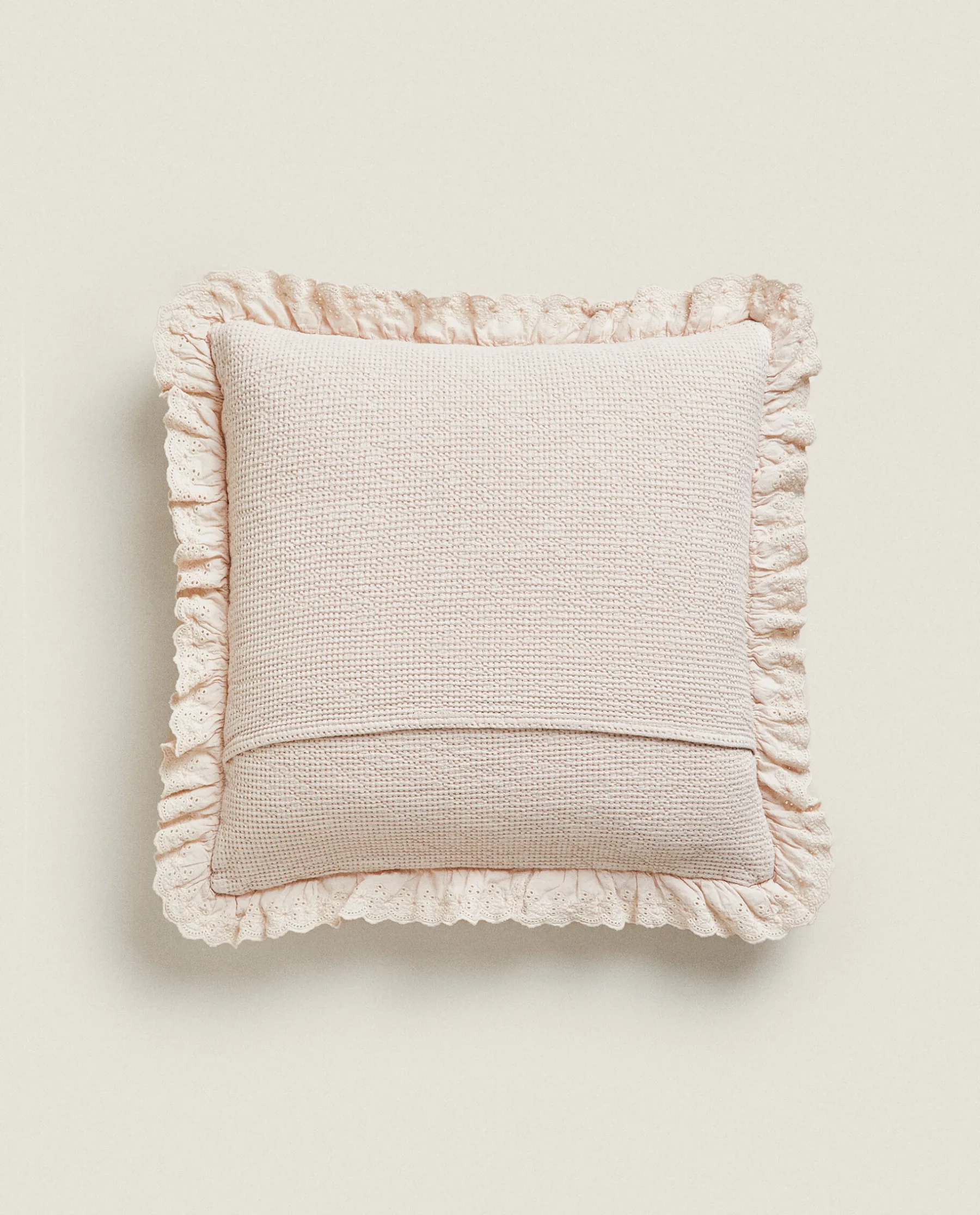 ZARA Home Cotton Jacquard Throw Pillow Cover