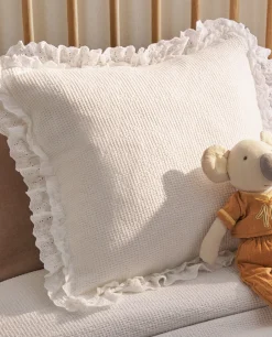 ZARA Home Cotton Jacquard Throw Pillow Cover