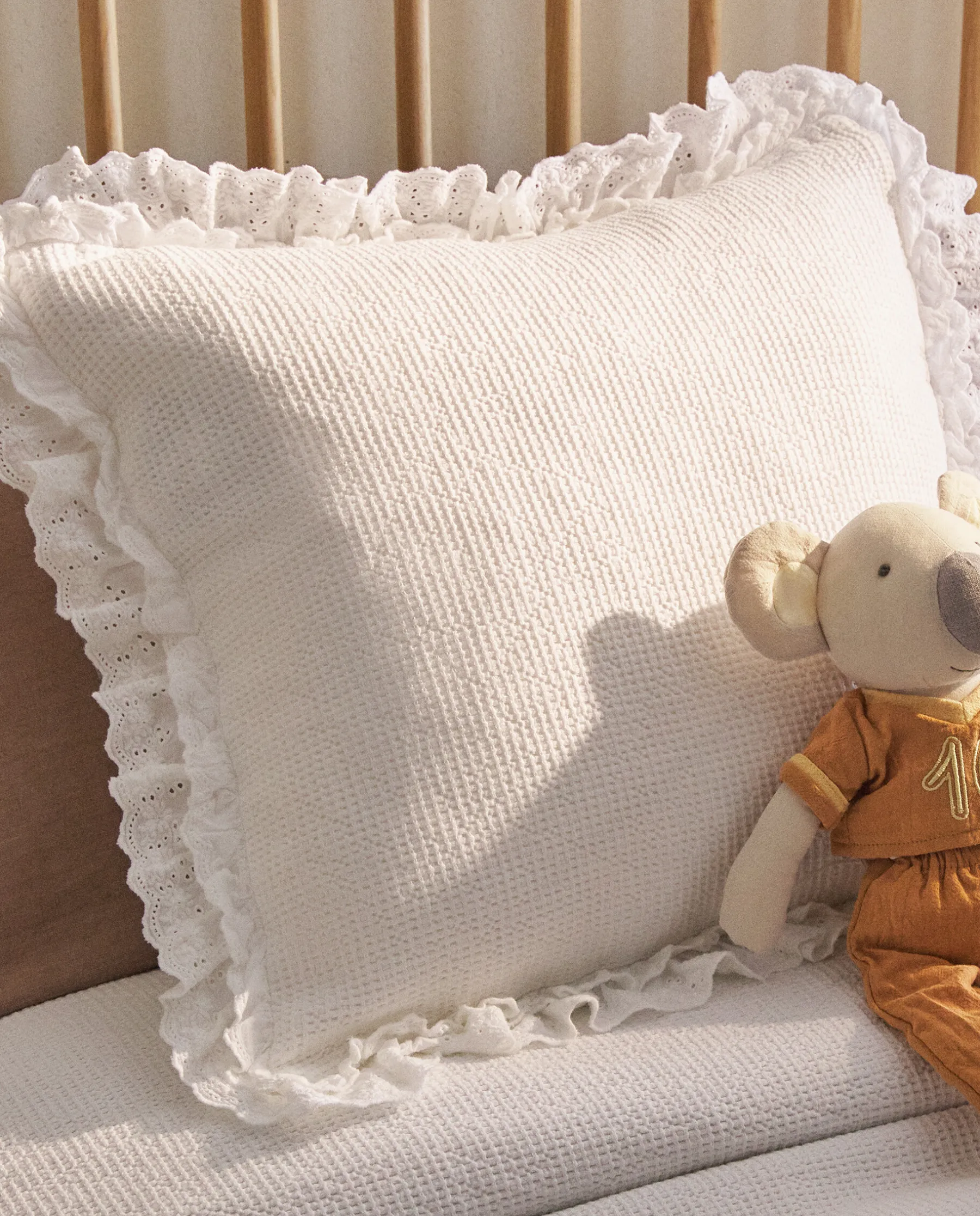 ZARA Home Cotton Jacquard Throw Pillow Cover