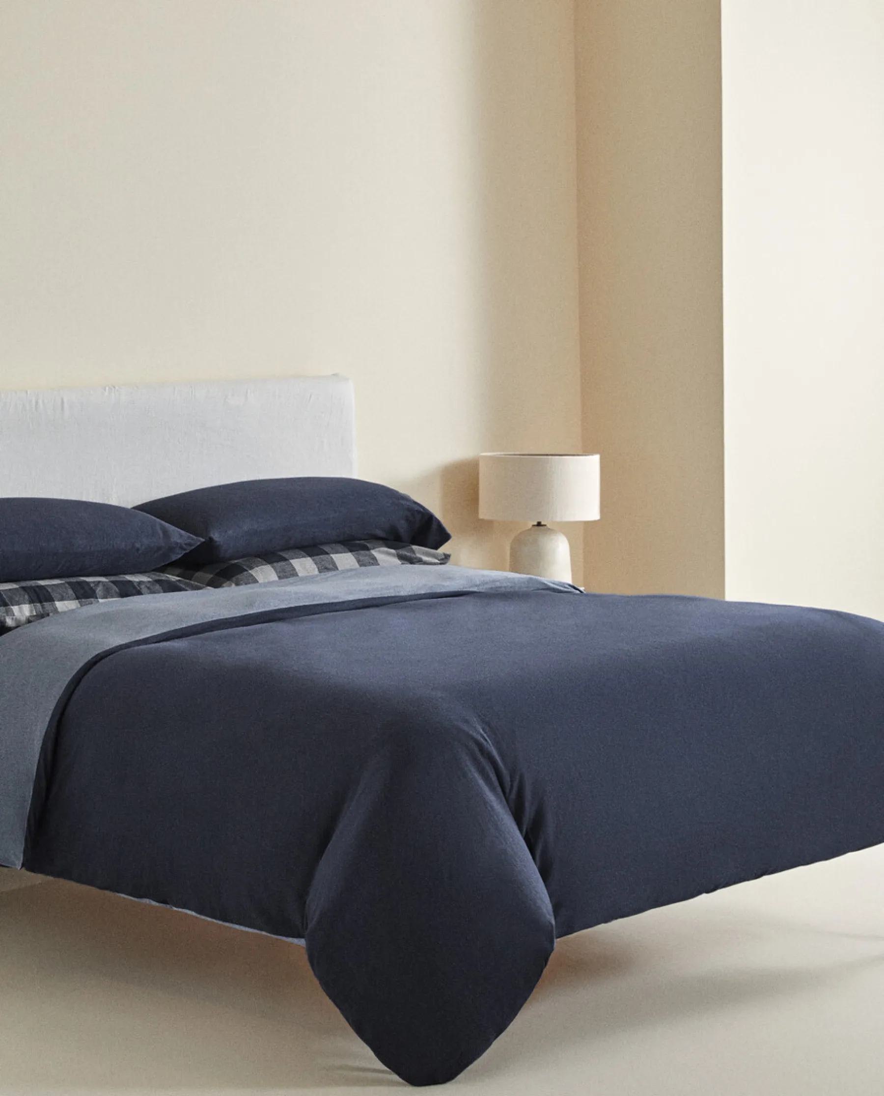 ZARA Home Cotton Jersey Adjustable Fitted Sheet