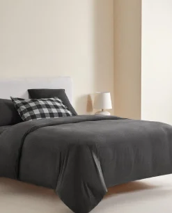 ZARA Home Cotton Jersey Duvet Cover
