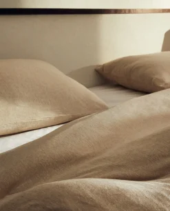 ZARA Home Cotton Jersey Duvet Cover