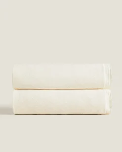 ZARA Home Cotton Knit Blanket