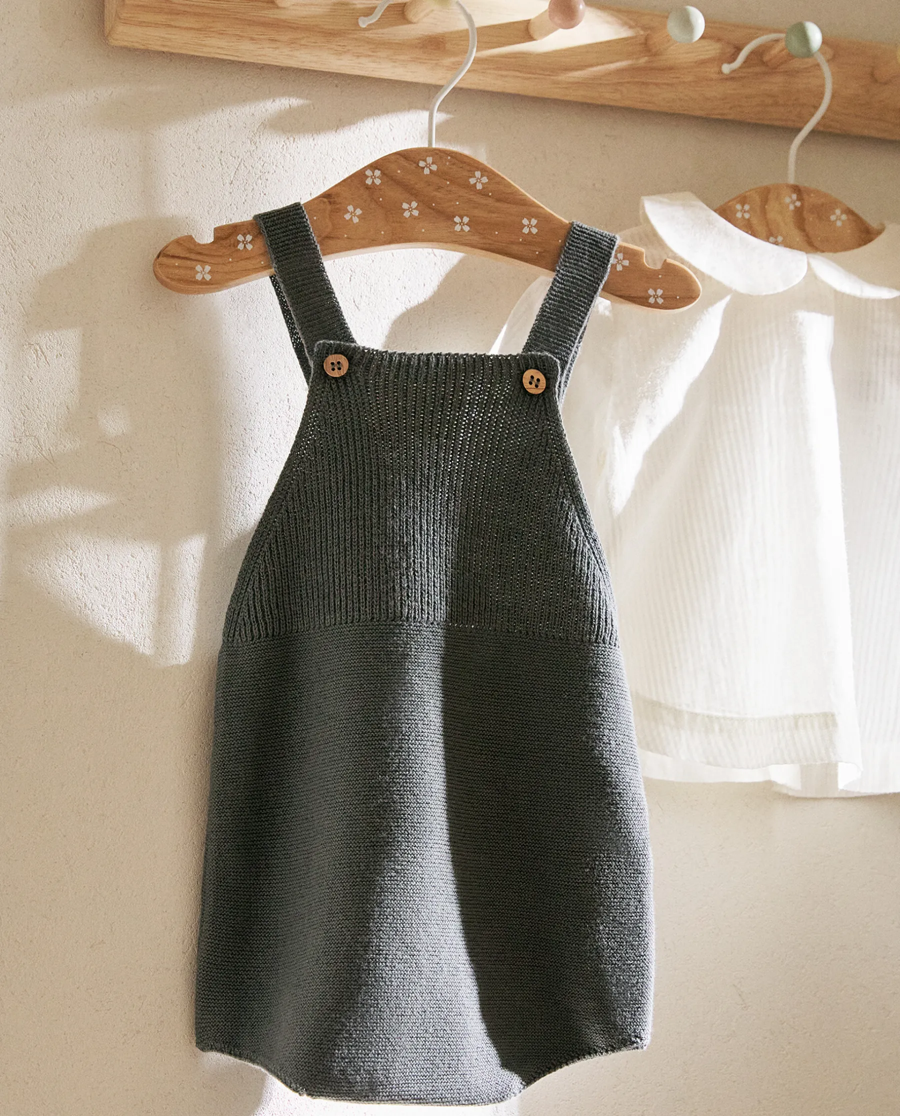 ZARA Home Cotton Overalls With Silk