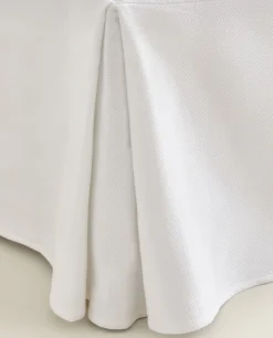 ZARA Home Cotton Pique Bedskirt