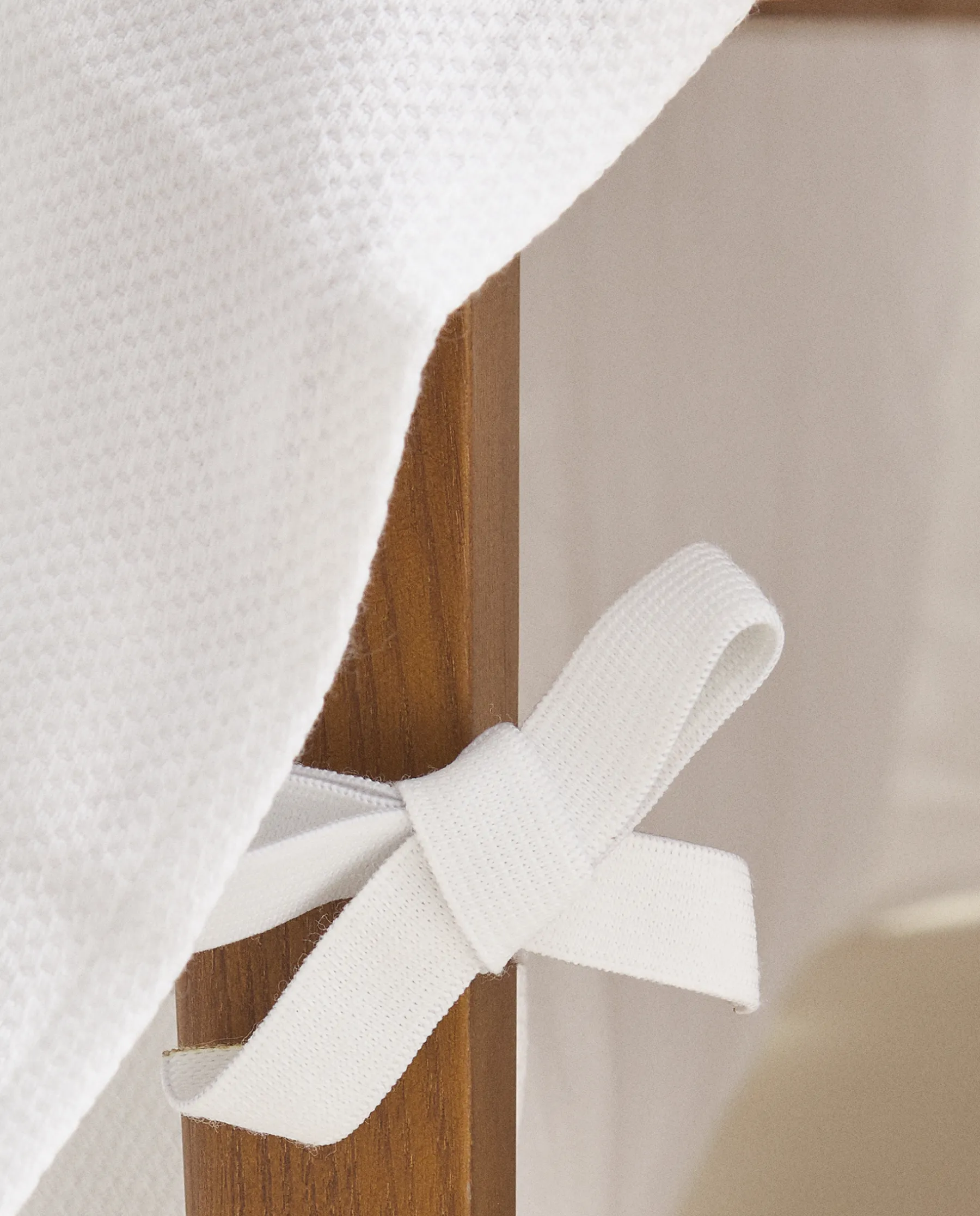 ZARA Home Cotton Pique Bedskirt