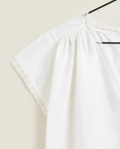 ZARA Home Cotton Poplin Nightgown
