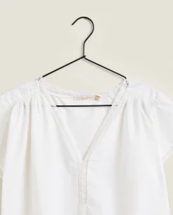 ZARA Home Cotton Poplin Nightgown