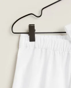 ZARA Home Cotton Poplin Pants