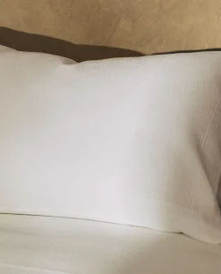 ZARA Home Cotton Throw Pillow Cover With Border