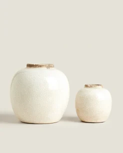 ZARA Home Crackled Vase