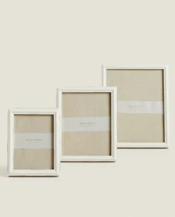 ZARA Home Cream Wooden Frame