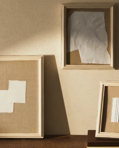 ZARA Home Cream Wooden Frame