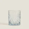 ZARA Home Crystalline Tumbler With Raised Design