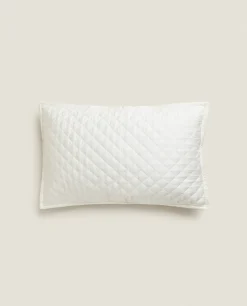 ZARA Home Diamond-Pattern Throw Pillow Cover