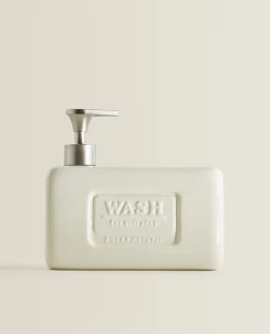 ZARA Home Dish Soap Dispenser With Storage