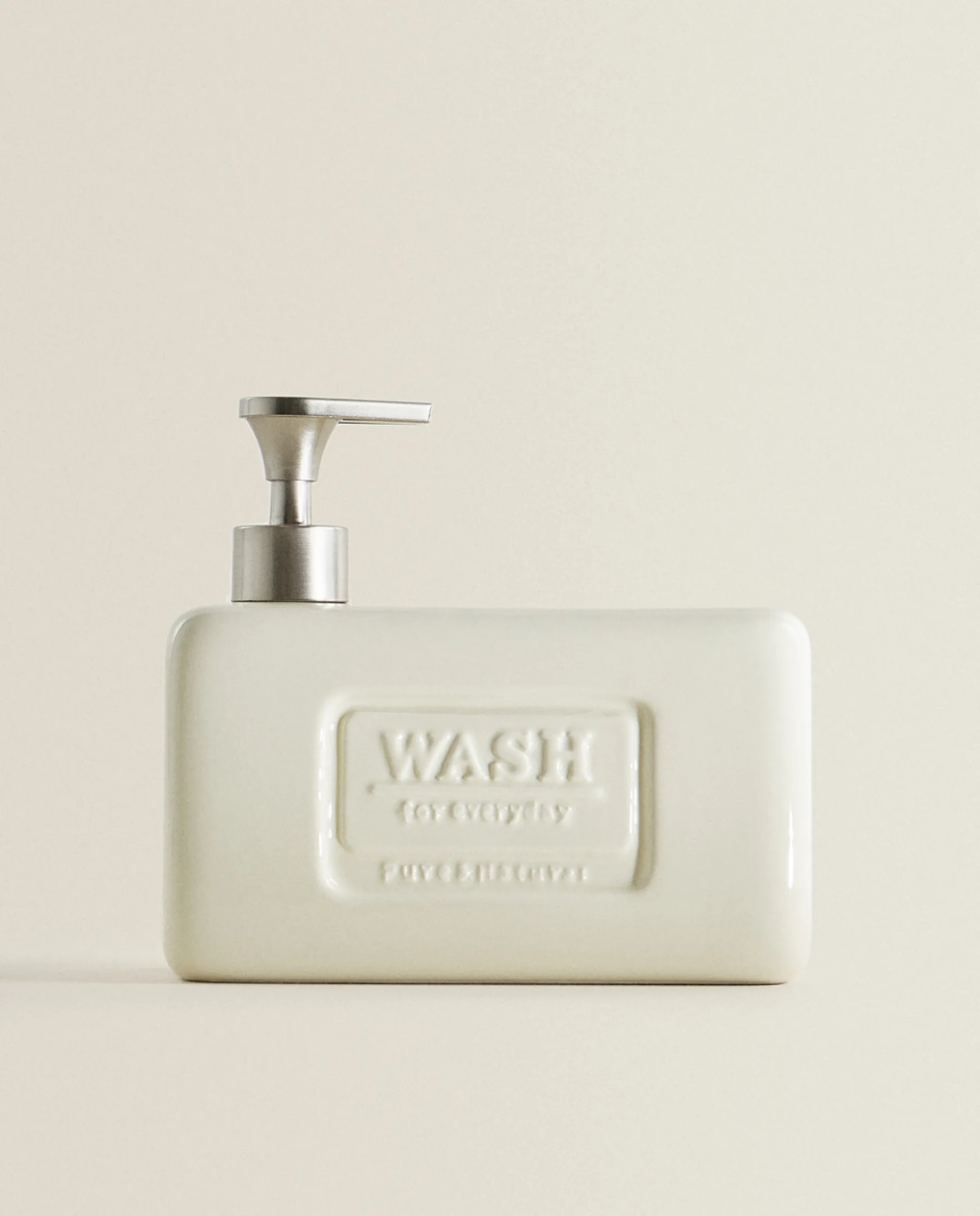 ZARA Home Dish Soap Dispenser With Storage