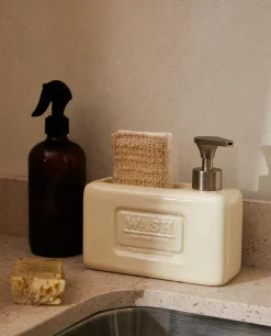 ZARA Home Dish Soap Dispenser With Storage