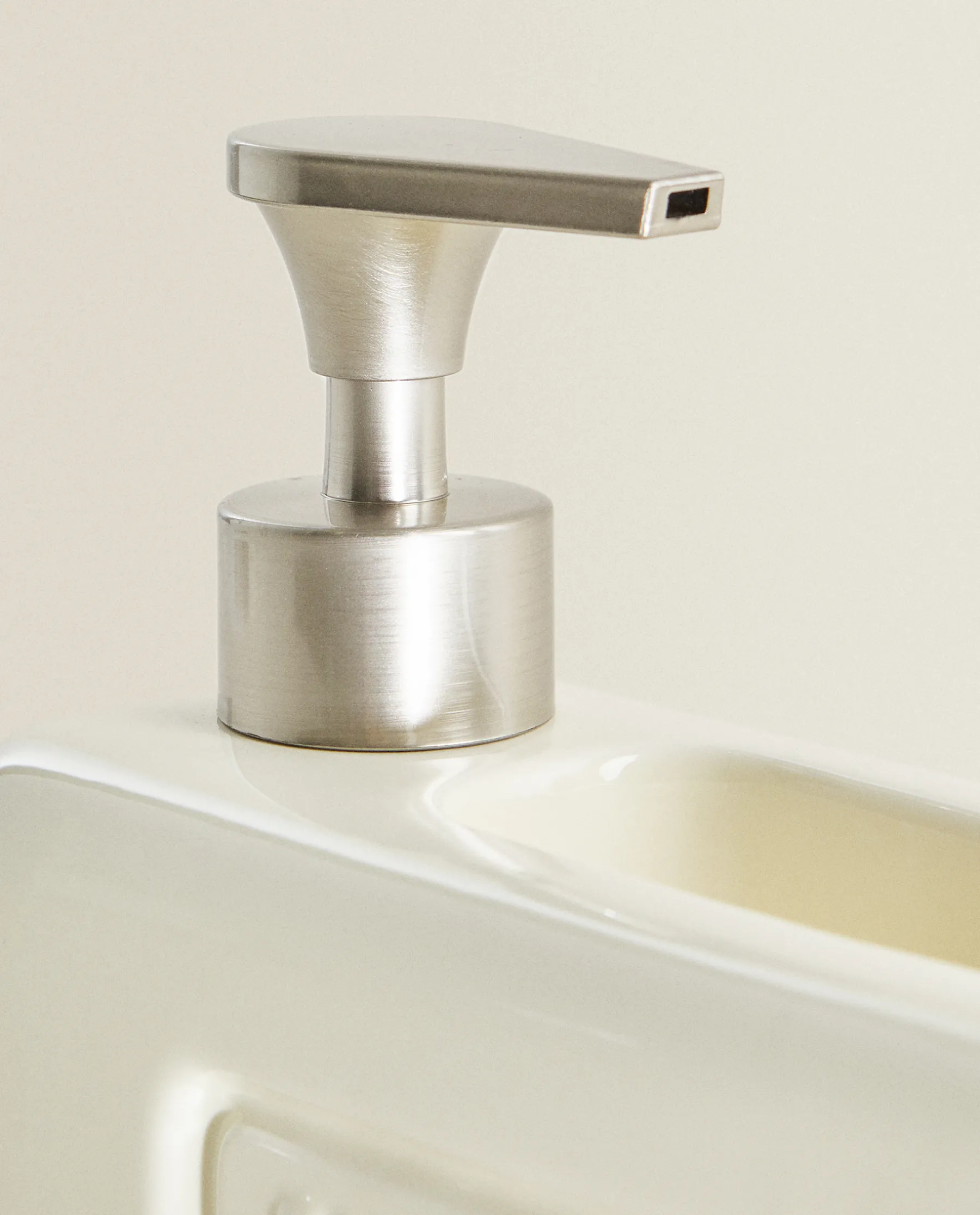 ZARA Home Dish Soap Dispenser With Storage