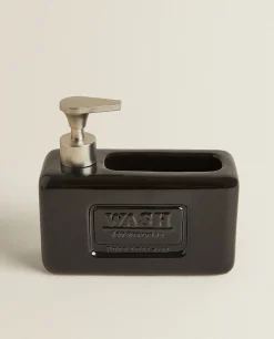 ZARA Home Dish Soap Dispenser With Storage