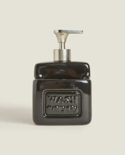 ZARA Home Dish Soap Dispenser With Storage