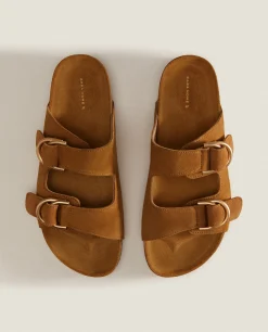 ZARA Home Double Buckle Sandals