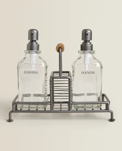 ZARA Home Double Dispenser With Stand