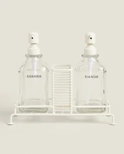 ZARA Home Double Dispenser With Stand