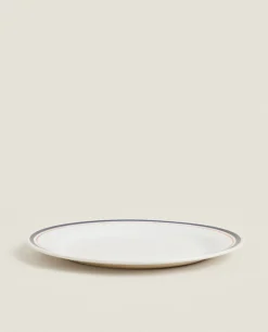 ZARA Home Double Rim Dinner Plate