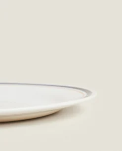 ZARA Home Double Rim Dinner Plate