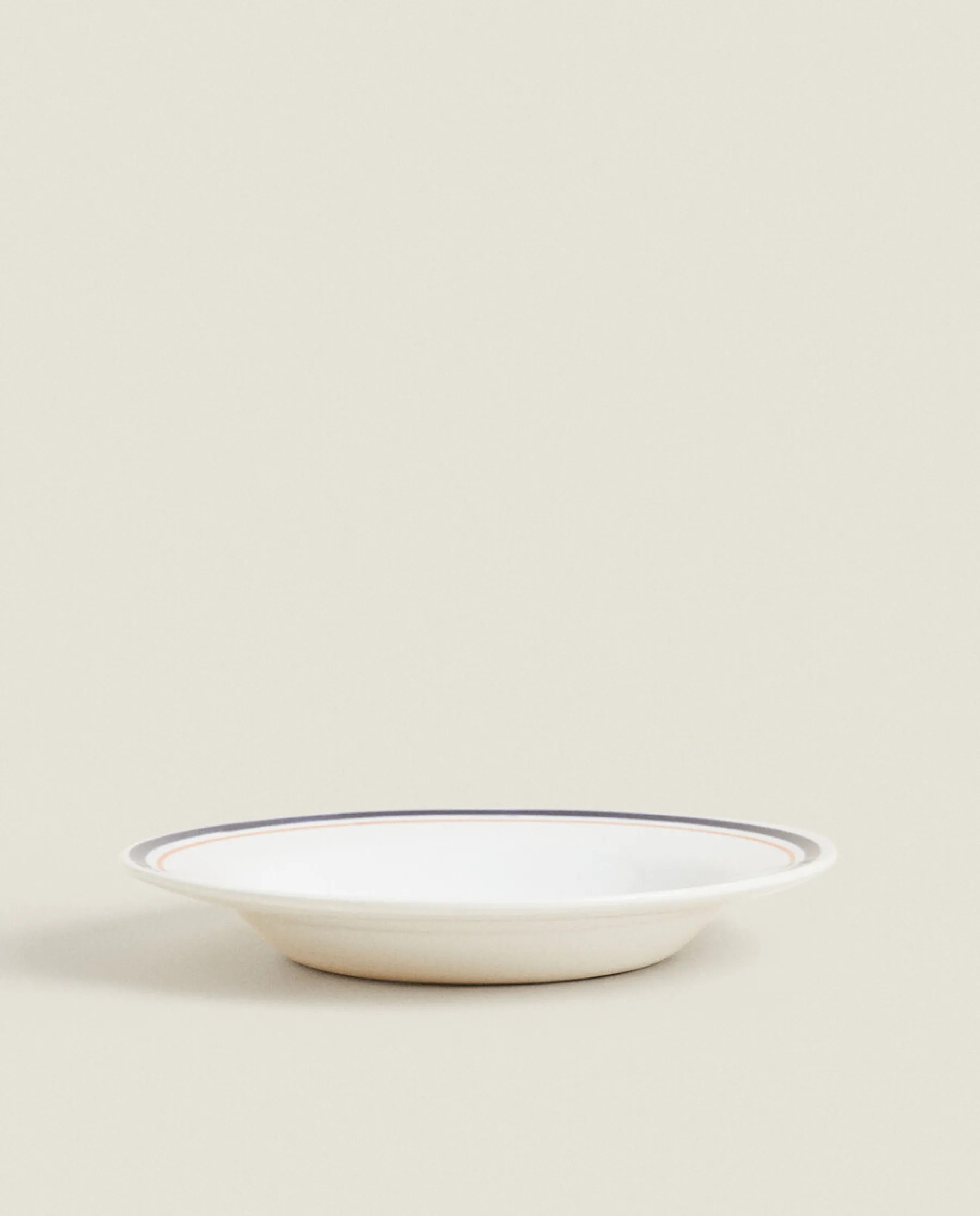 ZARA Home Double Rim Soup Plate