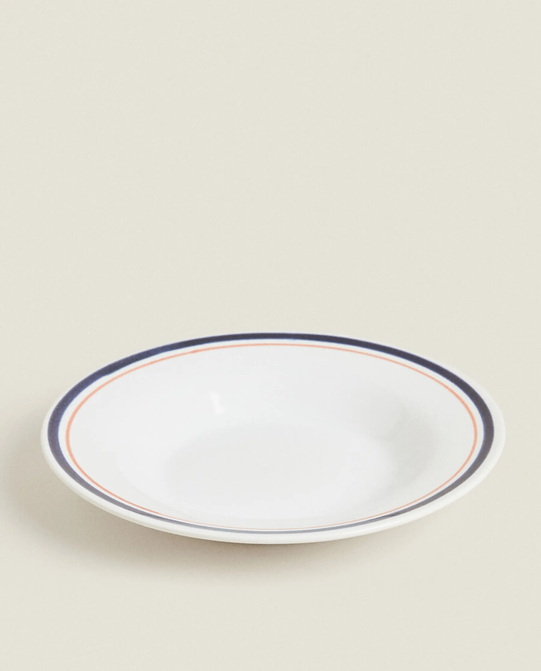 ZARA Home Double Rim Soup Plate