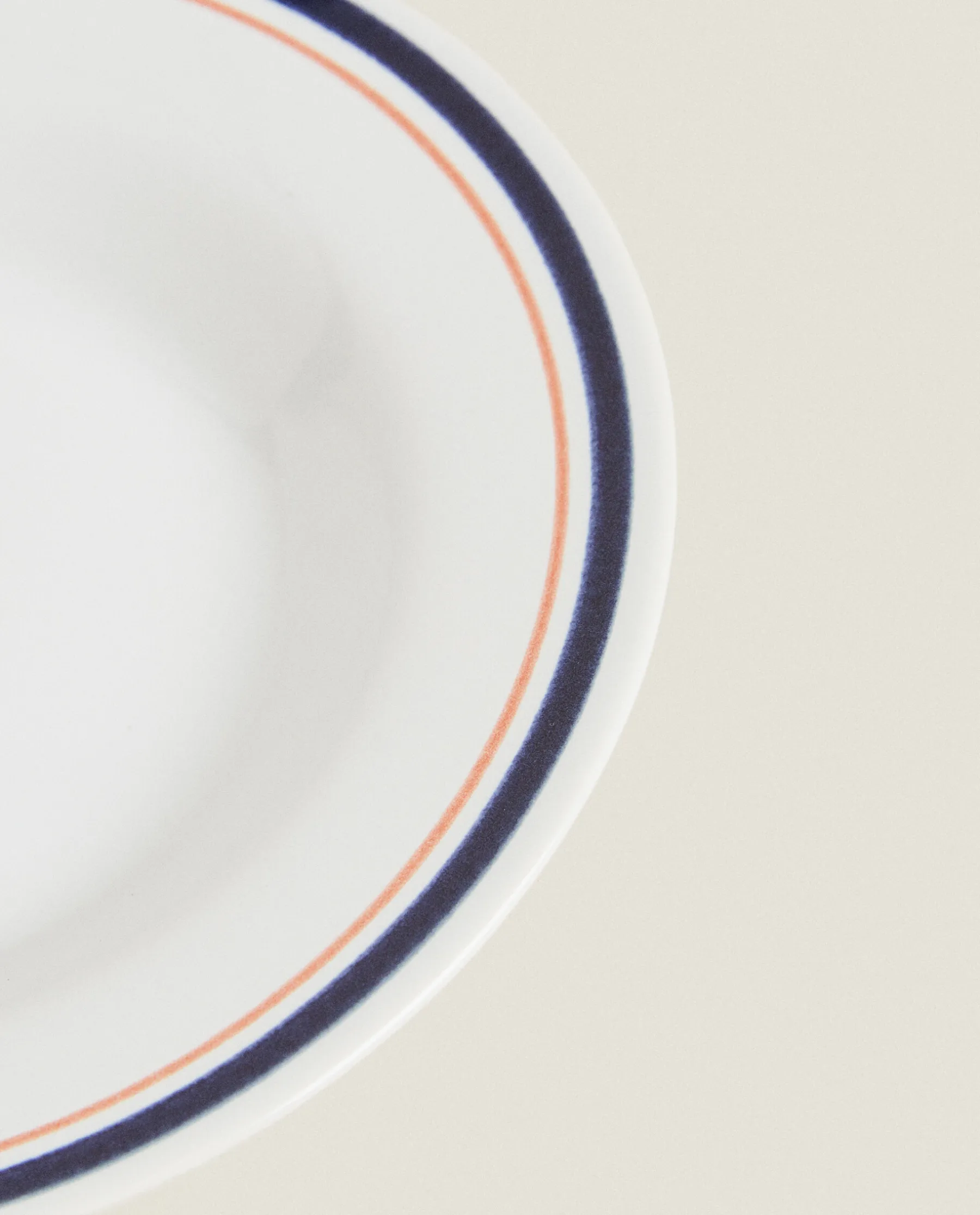 ZARA Home Double Rim Soup Plate