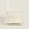 ZARA Home Double Storage Basket