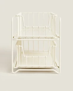 ZARA Home Double Storage Basket