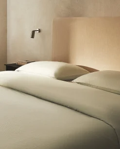 ZARA Home Double Topstitched Duvet Cover