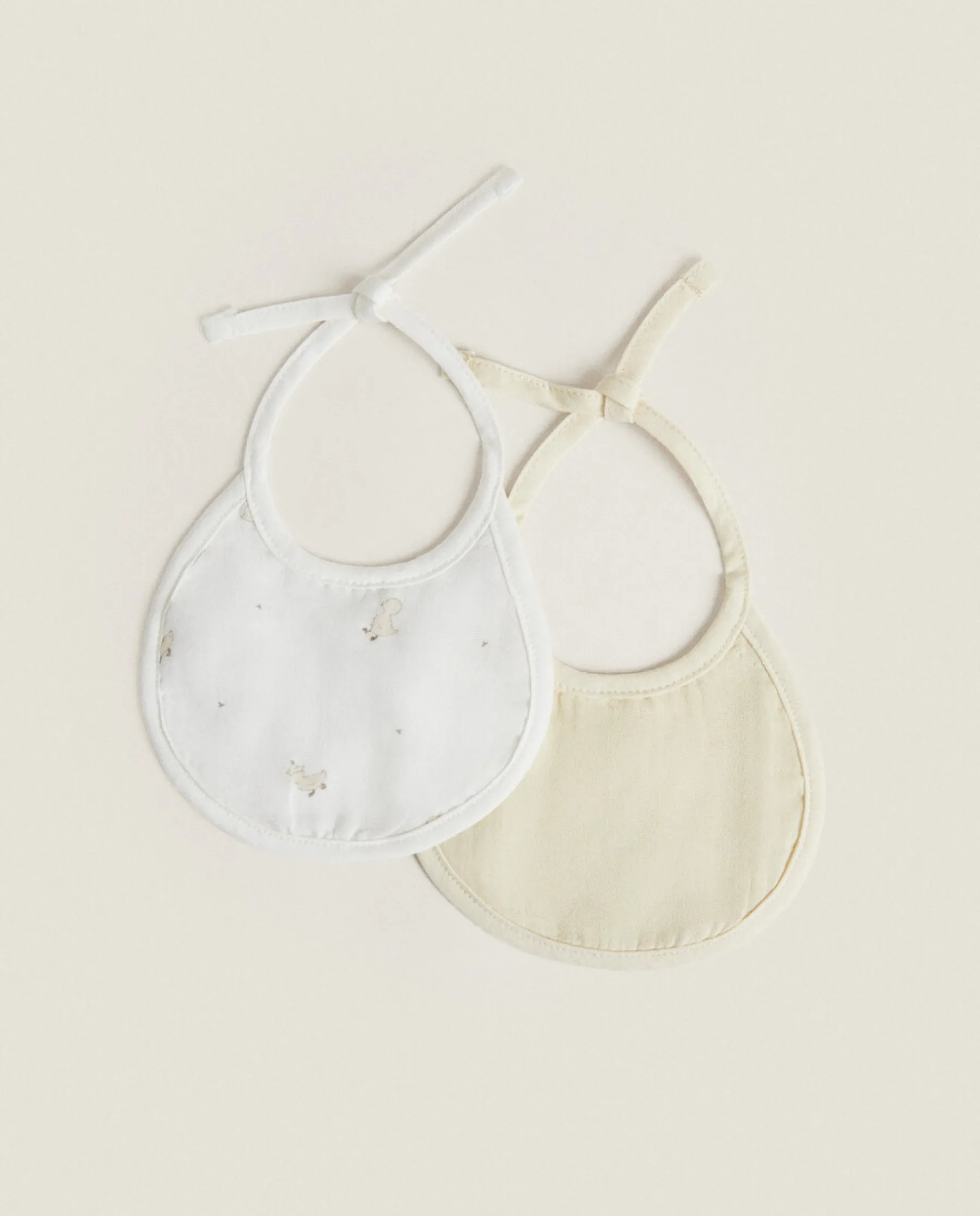 ZARA Home Duck Muslin Bibs (Set Of 2)