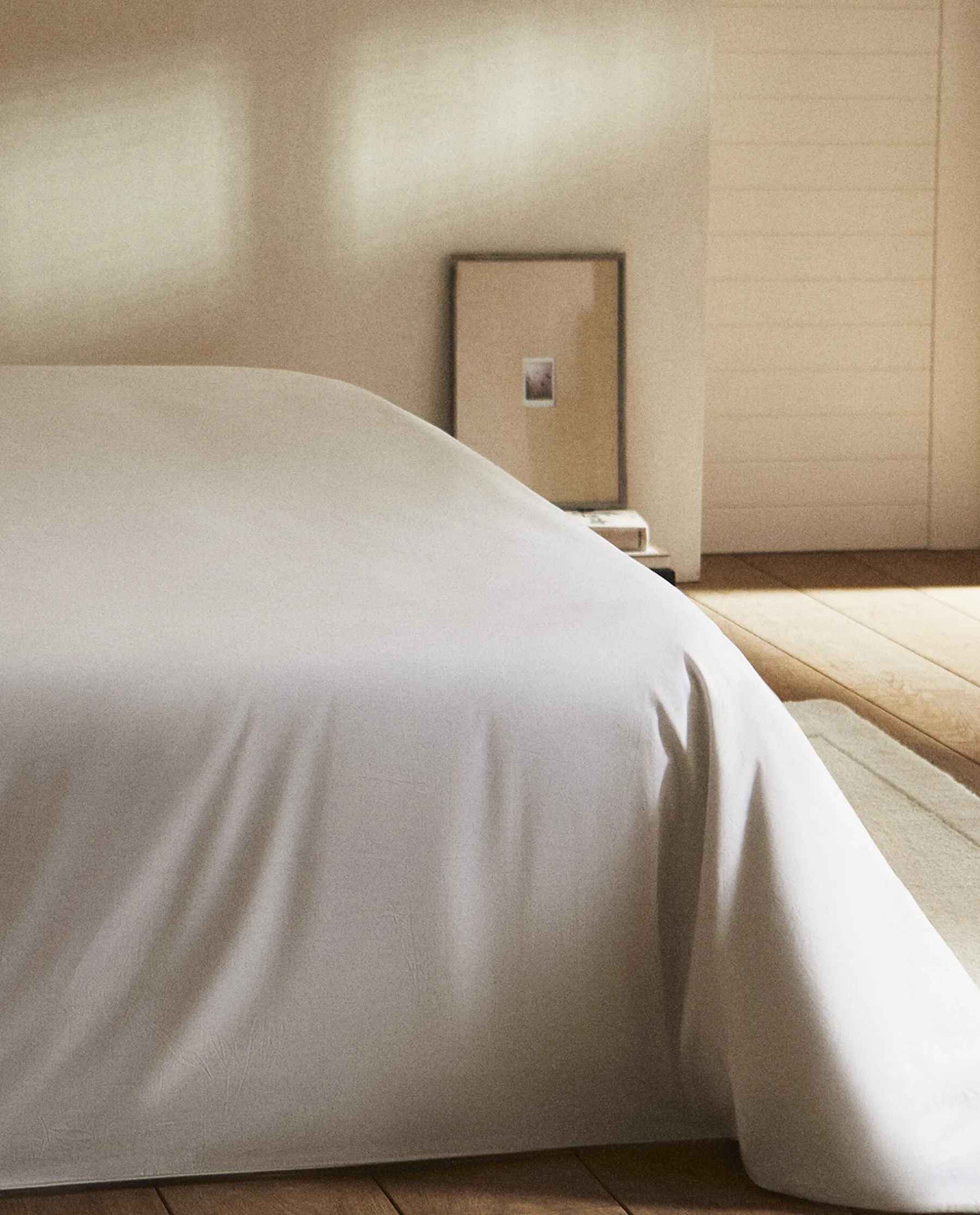 ZARA Home Duvet Cover With Colored Piping Detail