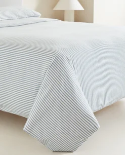 ZARA Home Duvet Cover With Narrow Stripes