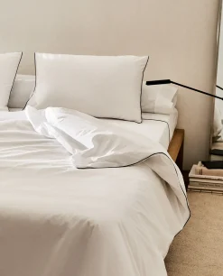 ZARA Home Duvet Cover With Piping