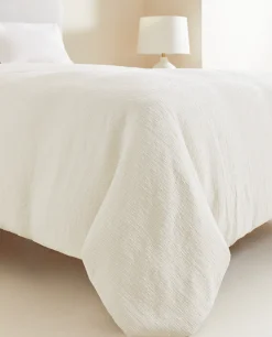 ZARA Home Duvet Cover With Raised Bedspread Effect