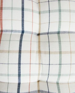 ZARA Home Dyed Thread Check Cushion