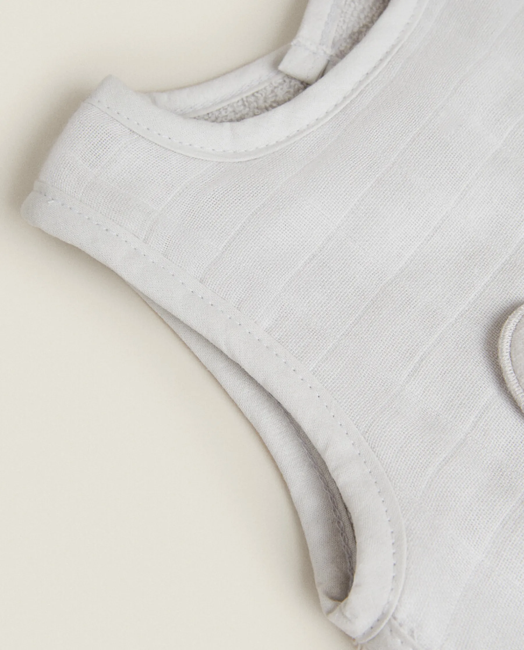 ZARA Home Elephant Cotton Terrycloth Bib