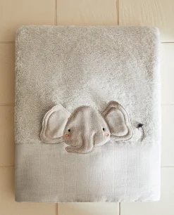 ZARA Home Elephant Cotton Terrycloth Towel